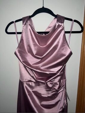 Windsor | Dresses | Bristol Formal Satin Laceup Dress | Poshmark Windsor | Dresses | Bristol Formal Satin Laceup Dress | Poshmark